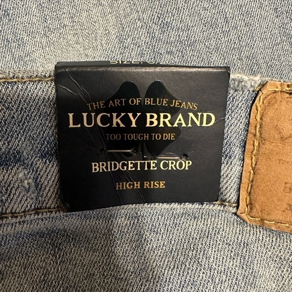 LUCKY Brand Trouble Maker Bridgette Crop High Rise Jeans - Picture 8 of 10